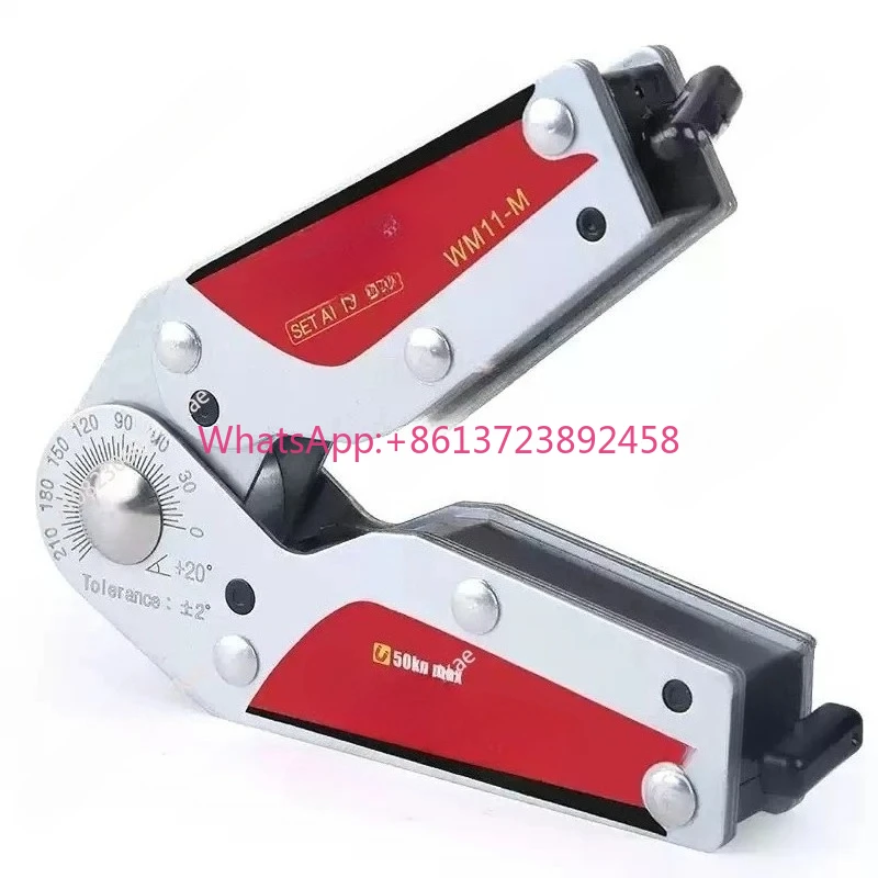 Suitable for Magnetic Holder Fixator Corner Welding Magnets 20-200 Degree Adjustable Angles Magnetic Clamps Welding Holder WM10s