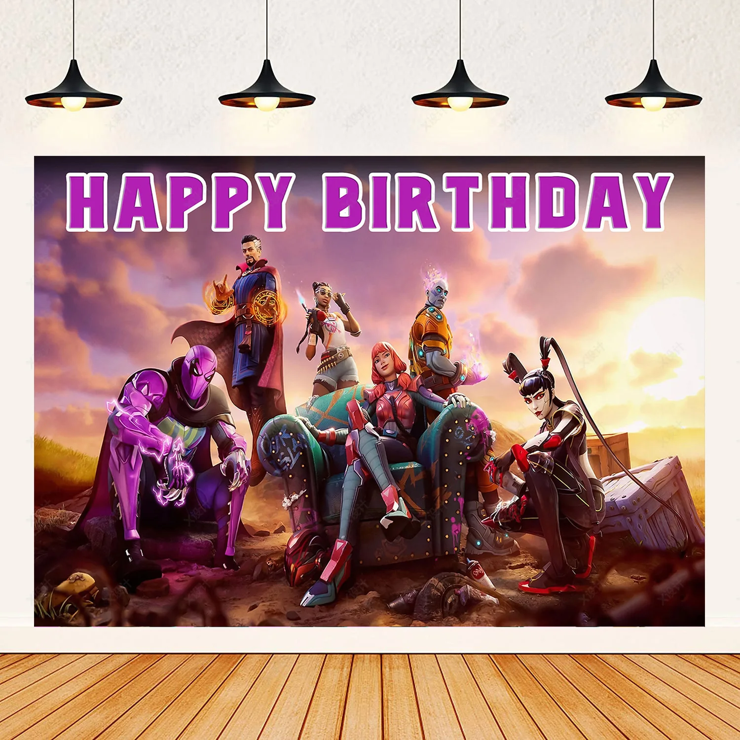 Fortnite Schietspel Verjaardagsfeestje Benodigdheden Achtergrond Hot Game Poste Boy Decoratie Achtergrond Fotografie Props Kindergeschenken