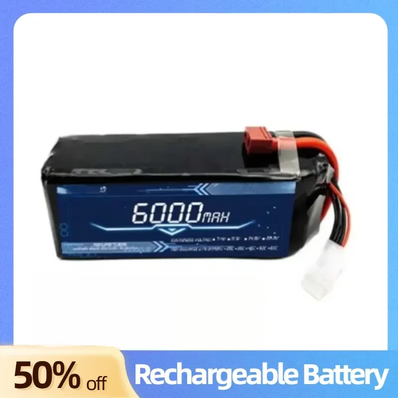 High Quality Lithium Battery 6000mAh for Model Aircraft UAV Remote Control Toy Car Toy Helicopter Rechargeable Batteries