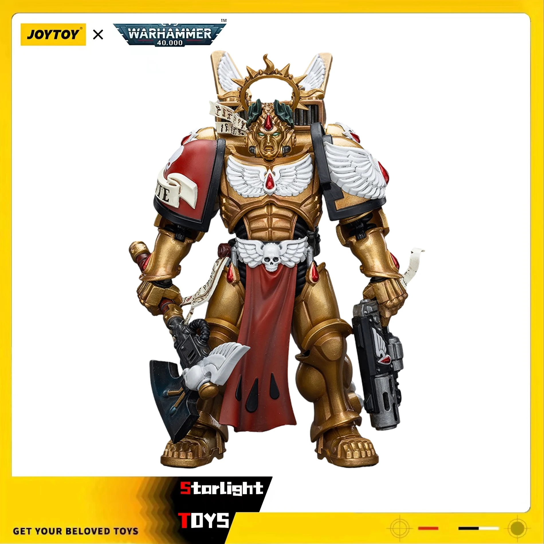 

【В наличии】JOYTOY 1/18 Фигурка Warhammer 40K Blood Angels Commander Dante Модель игрушечной куклы
