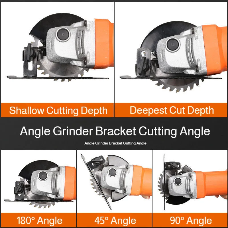 رف طاحونة الزوايا، قاعدة معدنية متعددة الوظائف، مجموعة أدوات عالمية، دعامة طاحونة زاوية التحويل، شفرة منشار البلاط لقطع #3