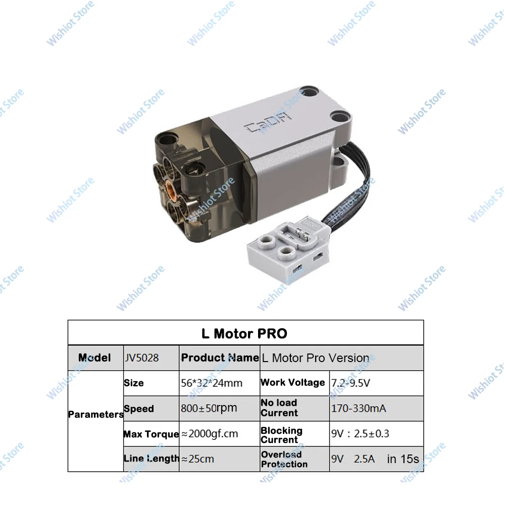 Kit de Control remoto de servomotores CaDA Power para bloques de construcción, funciones de potencia MOC, modelo de coche, piezas de repuesto de actualización de energía