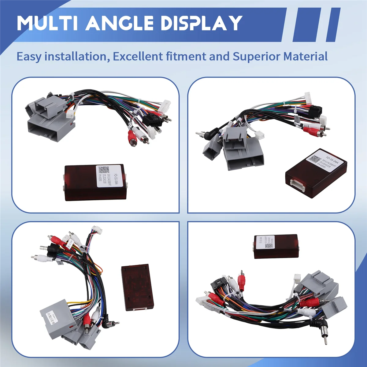 

Efficient 16pin Wiring Harness Adapter Canbus Decoder Android Radio Power Cable