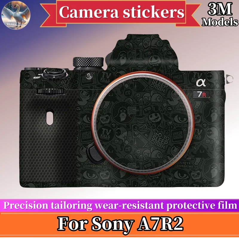 Autocollants pour appareil photo Sony A7Inter, film de protection, couture de précision, résistant à l'usure