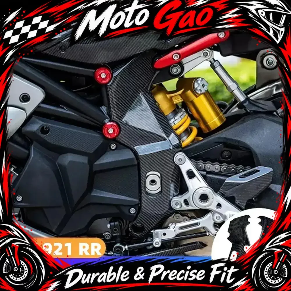 【Precise Fit】Suitable for QJMOTOR SRK921 RR 921RR modification parts carbon fiber frame cover body trim cover