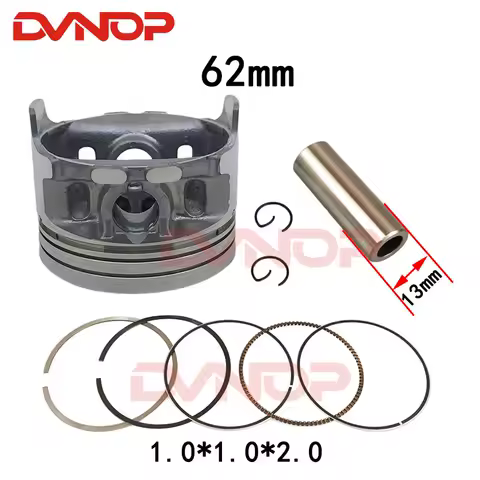 62mm 13mm 1.0mm ring Piston Kit for Honda CG150 CG 150 150CC 162FMJ Euro 2 Motorcycle Parts