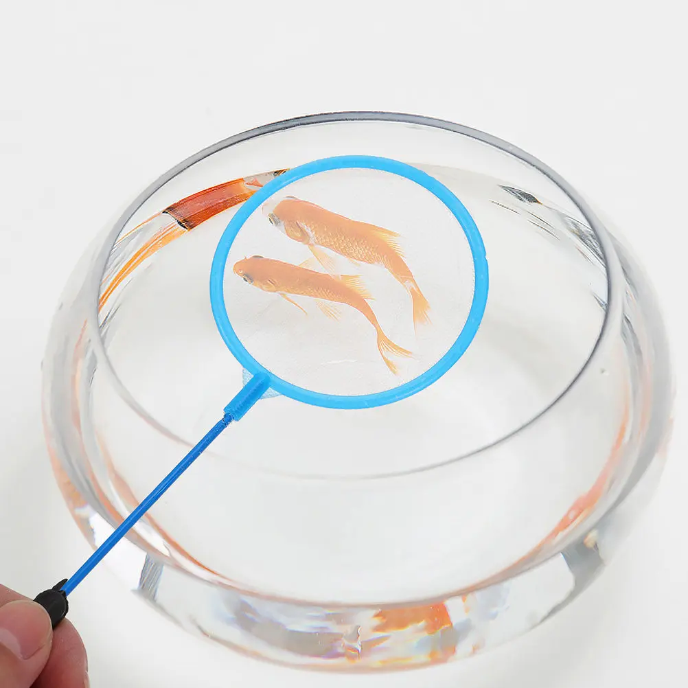 

Набор из 30 компактных легких сачков для ловли рыбы, плотная рыболовная сеть для детей, домашнего аквариума, для отлова мелкой рыбы и креветок, нескользящая