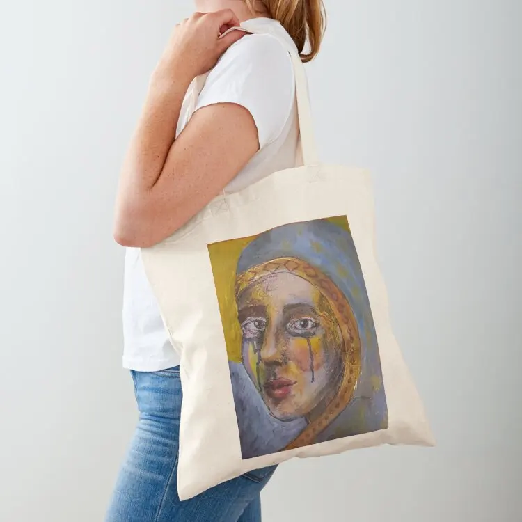 

Virgin of Sorrows Tote Bag tote bags men Big bag women Lady bags cloth bag woman