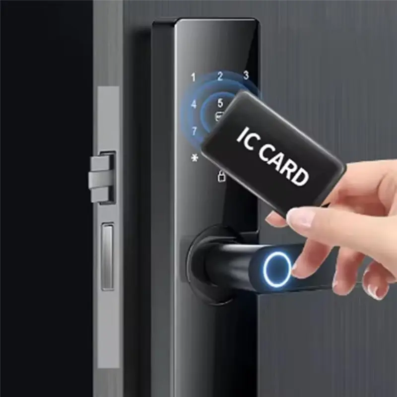 [NUOVO A09R!】 Serratura digitale Tuya Wifi sicura con molteplici opzioni di sblocco: impronta digitale, smart card e password