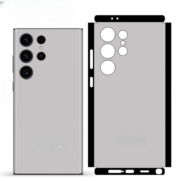 Plain Color Skin for Samsung Galaxy S26 S24 S22 S25 S20 Ultra / Note 20 Ultra 10 S10 Plus Back Screen Protector Sticker