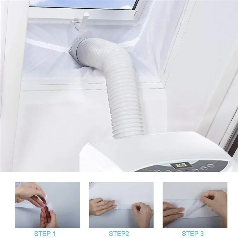 floor air conditioner Lock Window Seal Cloth Plate cover for window air conditioner Outlet Sealing for Mobile Air Conditioners