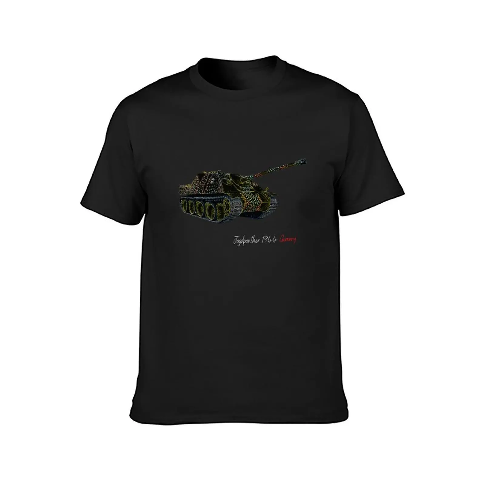 Jagdpanther 1944 (Germany) T-Shirt customs design your own customs tops summer top t shirts for men