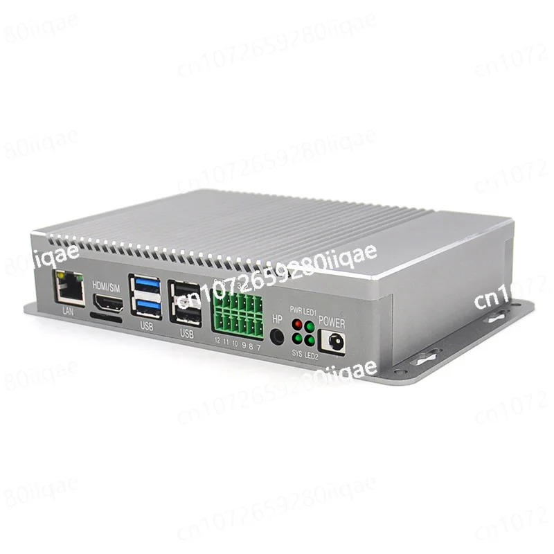 Industrial control host RK3399 3568 fanless embedded quad-core mini industrial computer host