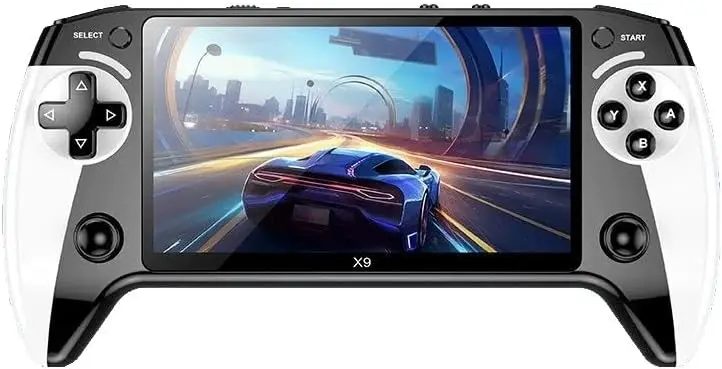 

X9 Retro Handheld Game Console-Handheld Game Console with HD 5.5-inch IPS Screen Classic Video Games Supports TV Connection