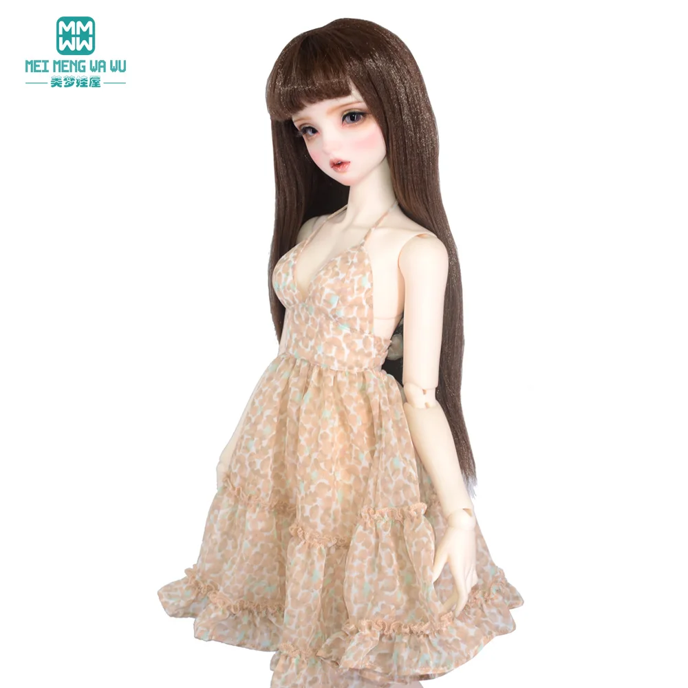 BJD Doll Clothes 58--60CM 1/3 DD SD Toy Ball Joint Doll Accessories Fashion Dress Chiffon Sling Girl Gift