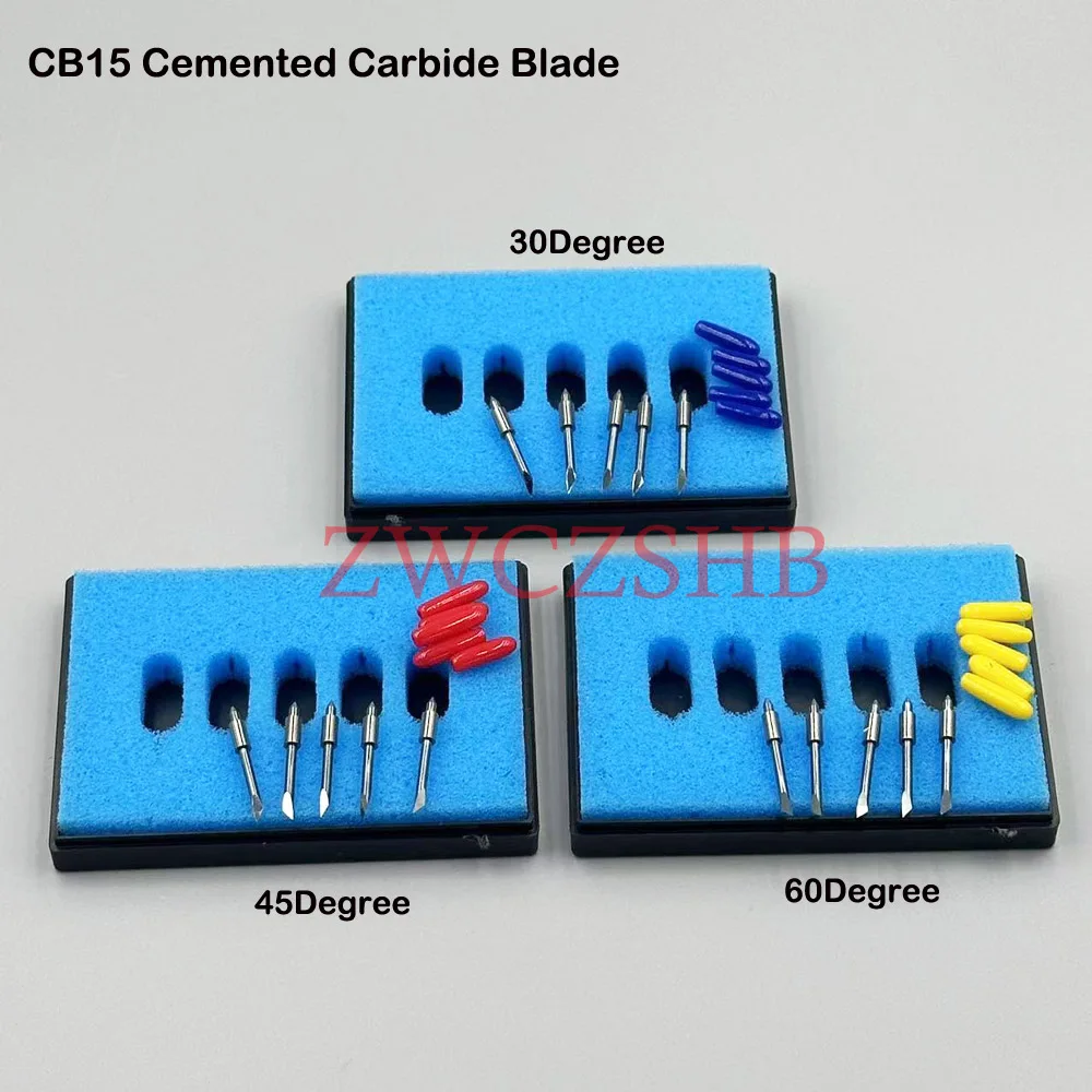5PCS Für Graphtec CE5000 CE3000 CE6000 Schneiden Plotter CB09 CB15 Messer Klinge CB09UA-5 CB15UA-5 Hartmetall Klinge Messer – Detail 8