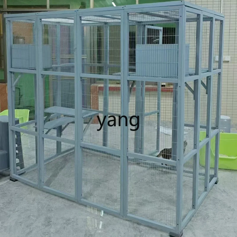 

Yhm large free space cat villa can be spliced pet fence