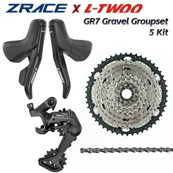 LTWOO GR7 1x10 Speed, 10s Road Groupset, R/L Shifter + Rear Derailleurs + ZRACE Cassette, gravel-bikes Cyclo-Cross