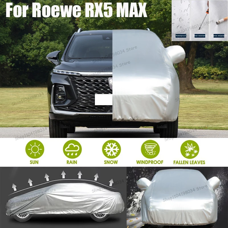 

For Roewe RX5 MAX Auto Anti snow Anti dust Sunscreen Anti-uv Anti peeling paint And Anti Rainwater 210t car cover Car cover