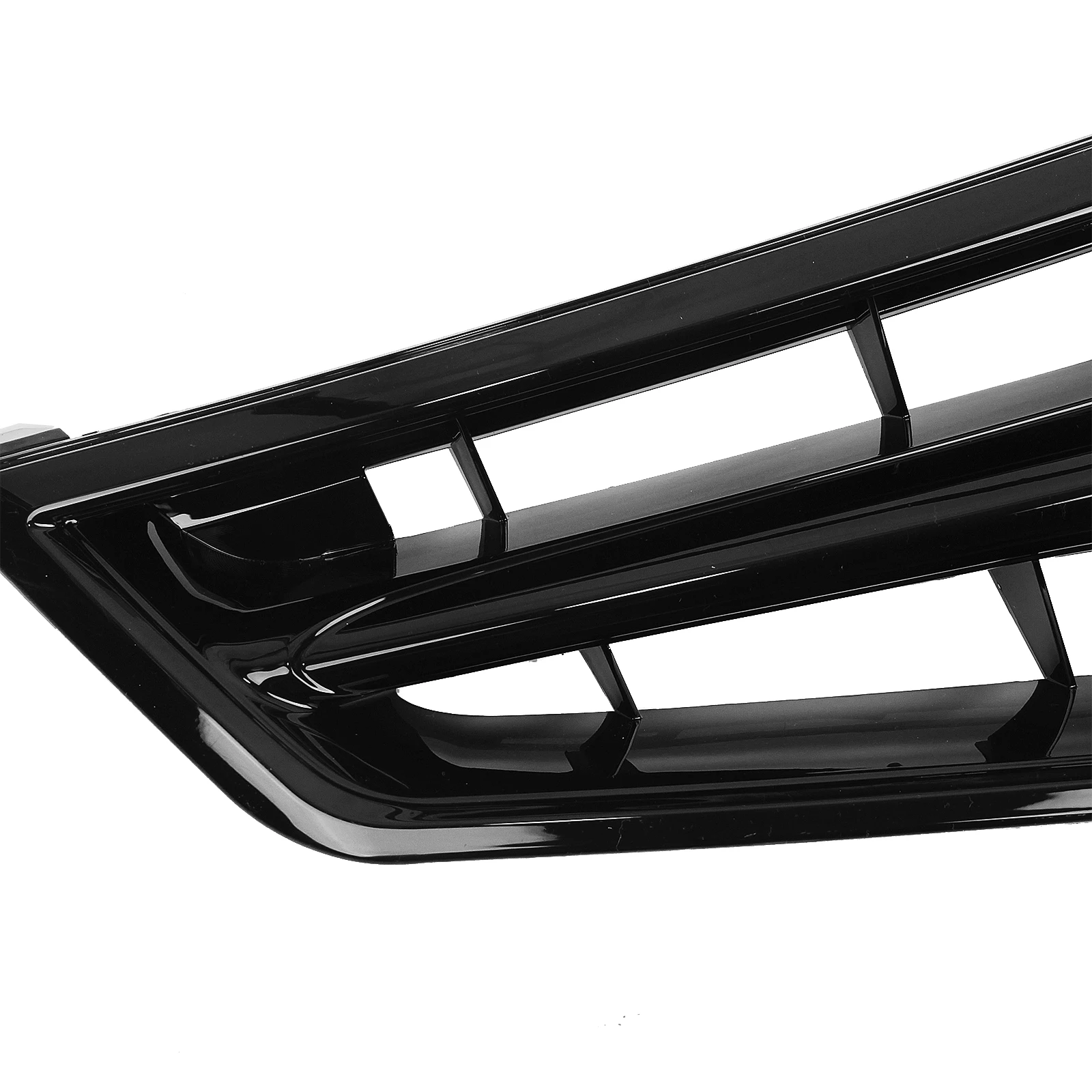 

Gloss Black Upper Bumper Hood Mesh Grid Front Grille Racing Grills For Honda Acura TSX 2006-2008
