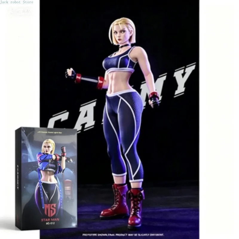 

In Stock Starman 1/6 MS-012 Starman Kami Female Agent Blue Bee Movable Figure Collection Gift