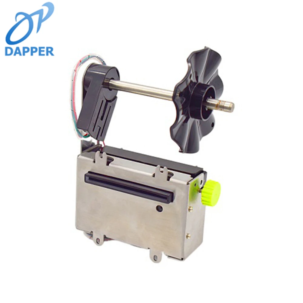 طابعة إيصالات POS كشك حراري صغيرة 58 مم لآلة طباعة الفواتير المدمجة ذاتية الخدمة مع واجهة USB + RS232