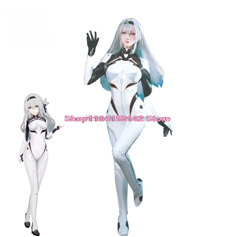 

Firefly Cosplay Costume Honkai Star Rail Firefly Cosplay Costume Women Sexy Jumpsuit Outfits Halloween Full Set