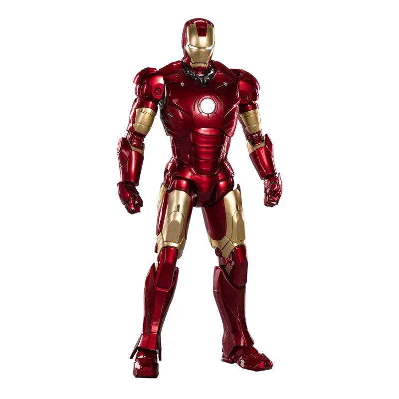 Iron Zd Man-Figura De AccyjN De Tony Stark Modelo De 36 سم Mk3 أساطير أصلية Iluminaciona Led ColeccyjN Conmemorativa 1/5