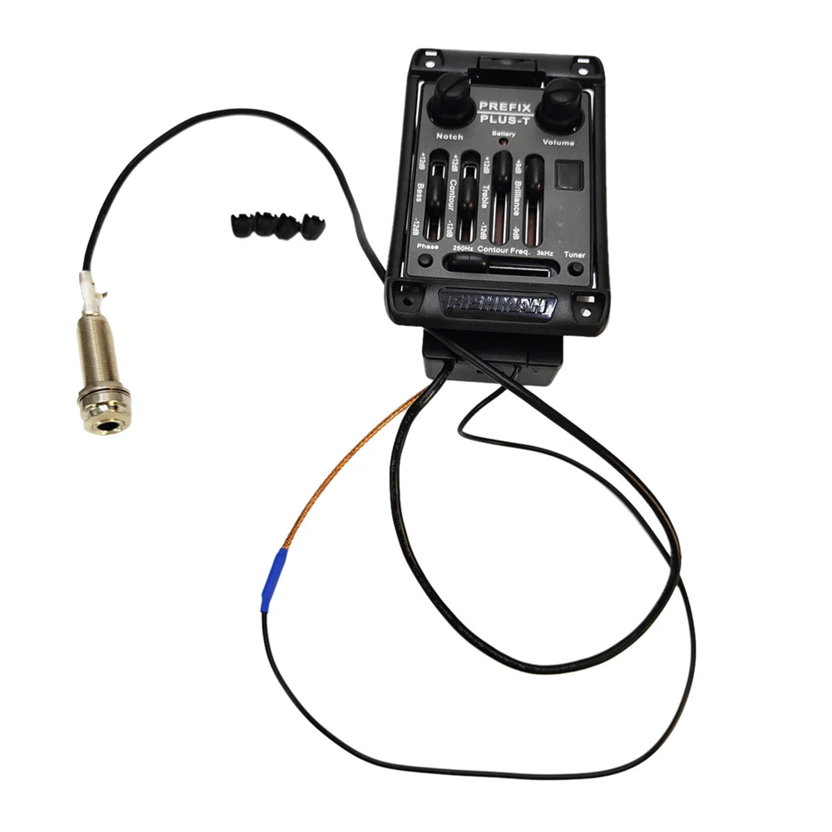 ABJG-Gitar Pickups Prefix Plus-T Onboard Preamp Matrix الصوتية لاقط EQ التعادل مع موالف