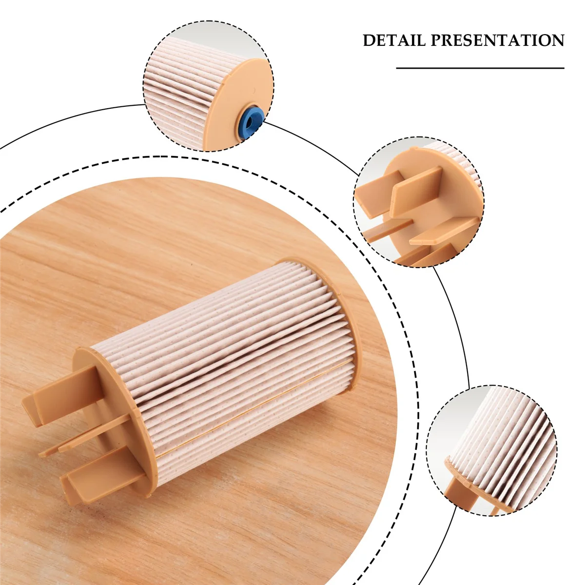 Éléments de filtre à carburant pour Nissan Navara Np300, séparateur d'eau de carburant, numéro de pièce 16403-4KV0A
