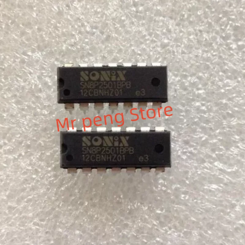 10pcs   New original   SN8P2501BPB  DIP14