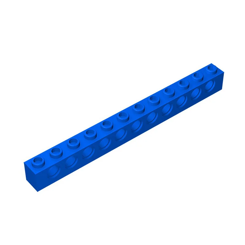10 Stück 3895 Baustein 1 x 12 mit Löchern, Baustein-Sammlungen, modulare GBC-Spielzeuge für technische MOC-DIY-Bauvorhaben, kompatibel mit Bausteinen – Detail 5
