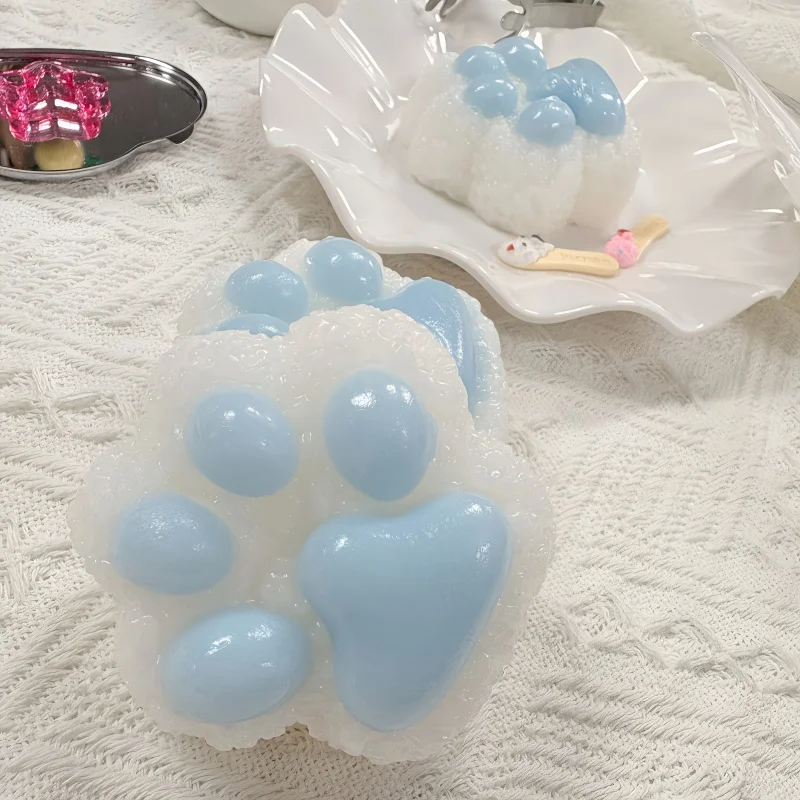 

Мягкий рисовый шарик «кошачья лапа», расслабляющая игрушка-непоседа, высококачественный орнамент в подарок, сжимаемый, праздничный подарок, идеально подходит для офиса