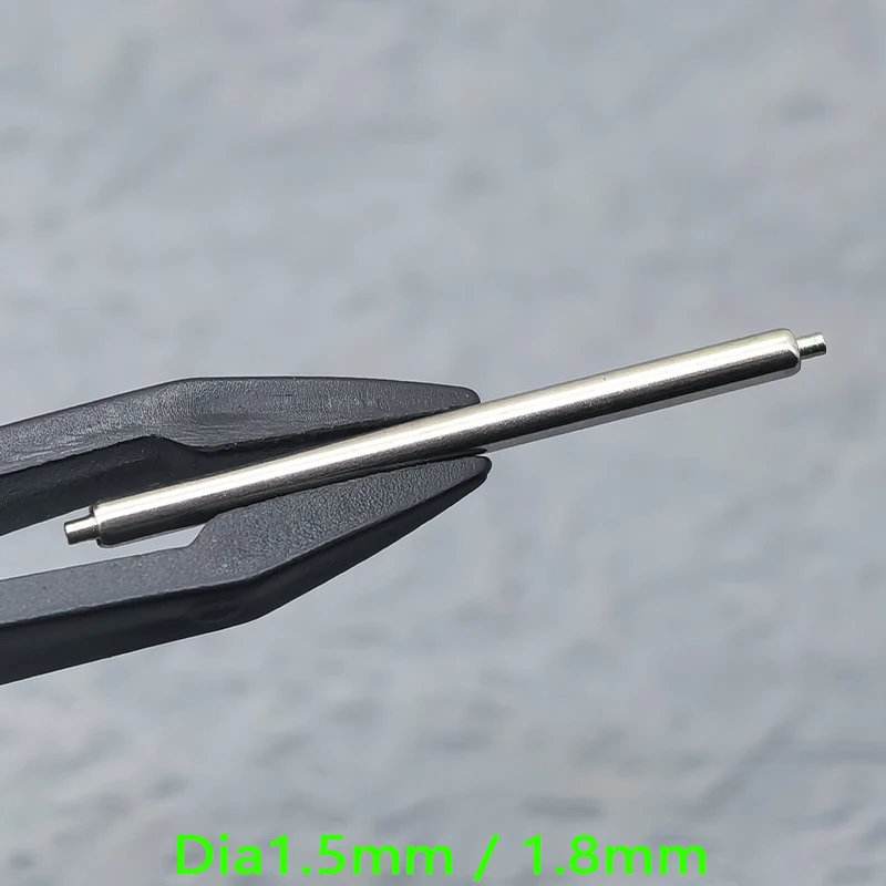 10PCS Dia 1.5/1.8mm Stainless Steel link Pins No Support Spring Bar For Watch Strap Width 12mm-28mm Watch Bracelet Pins Replace
