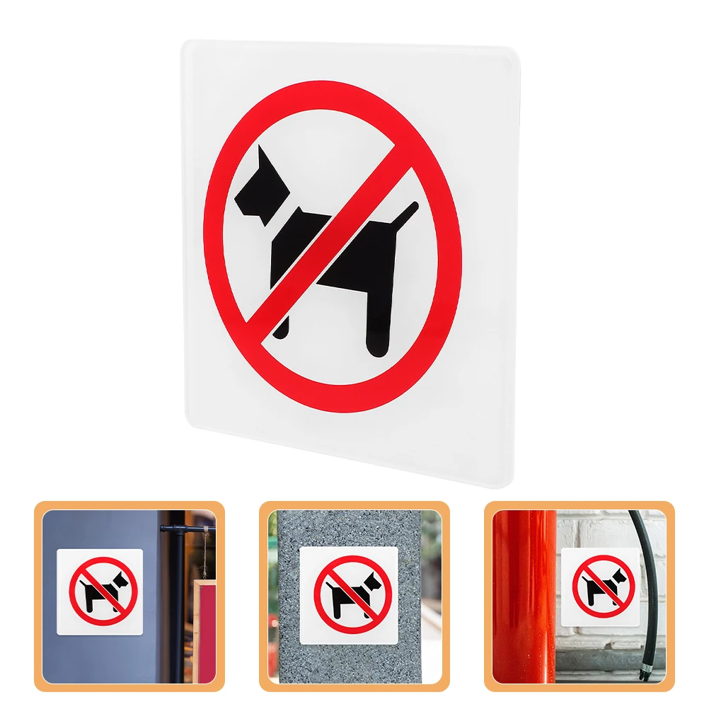 

Coat Hanger Are Prohibited Dad Pets Announcement Acrylic Dog Business Notice