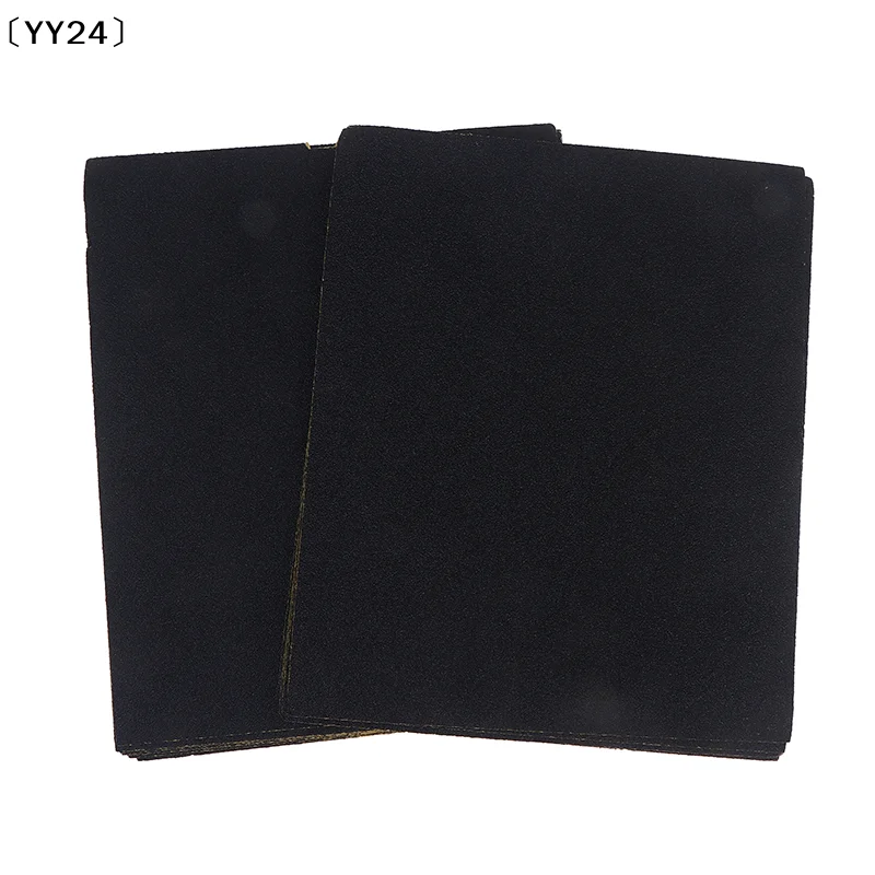 

10Pcs Sandpaper 60-2000 Wet And Dry Dual-Use Car Wood Grinding And Polishing Resistant Silicon Carbide Water Sandpaper〔YY24〕