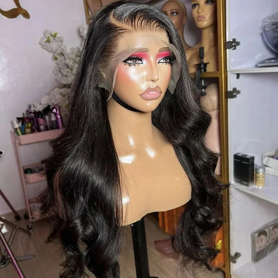 Body Wave 13x6 HD Lace Front Wigs 100% Human Hair 13x4 Full Lace Frontal Wig for Women Pre Plucked Brazilian Remy Curly Wet wave