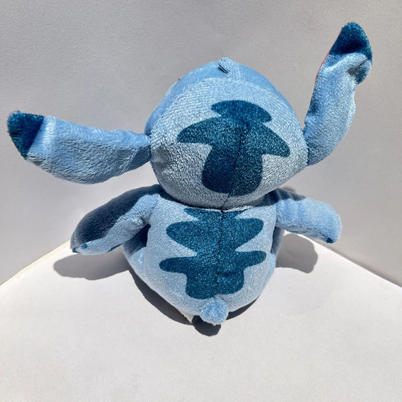 15cm Disney Lilo and Stitch Plushs Toys Wreath Anime Plushie Stich Dolls Pillow Cute Stuffed Toy Gifst for Children's Birthday