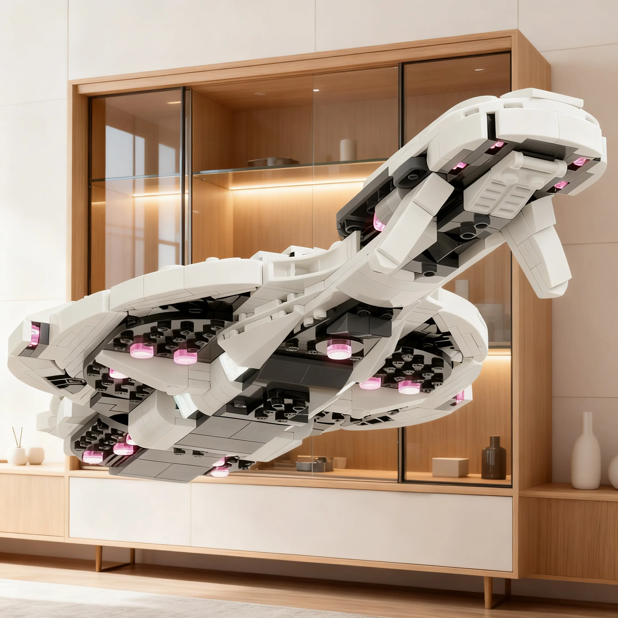 756pcs MOC Space Ket-pattern CCS Battlecruiser Model Building Blocks Christmas Gift Construction Toys Creative DIY Education Art
