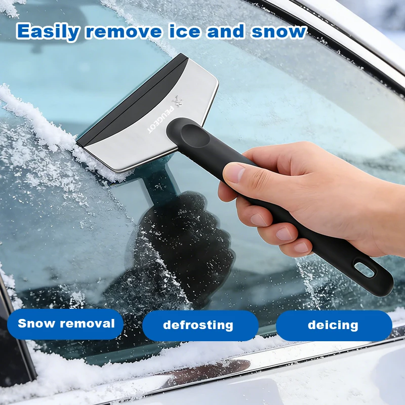 

Snow Removal Scraper Auto Parts Car Shovel Ice Cleaning Tool Fit For Peugeot 206 208 301 308 406 508 2008 3008 Boxer Traveller