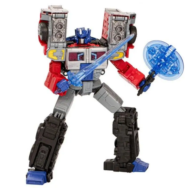 Takara Tomy Transformers Legacy United Leader Class G2 Universe Laser Optimus Prime Anime Robot Figurka akcji Model Zabawki