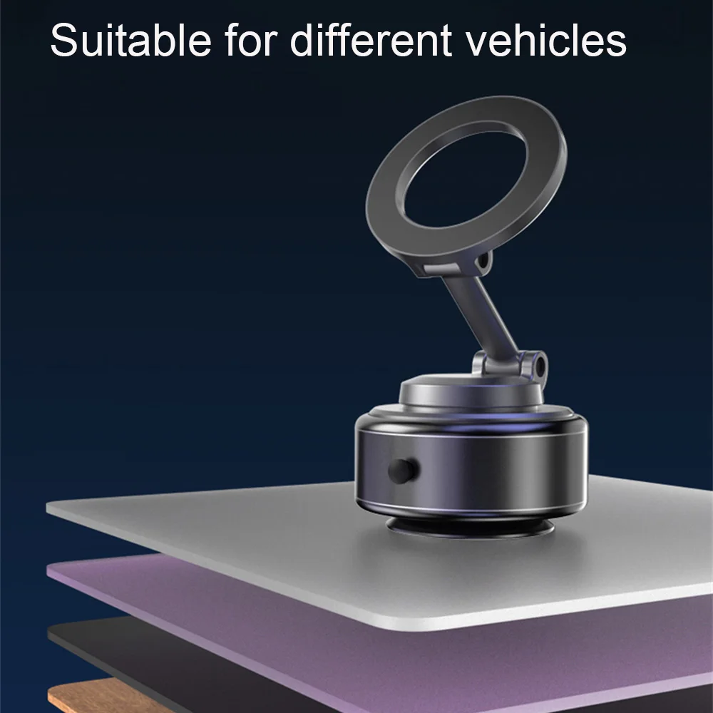 WiWU Octopus Vacuum Suction Magnetic Phone Holder for iPhone 17 16 Pro Max Foldable Universal Mobile Phone Stand 360° Rotation