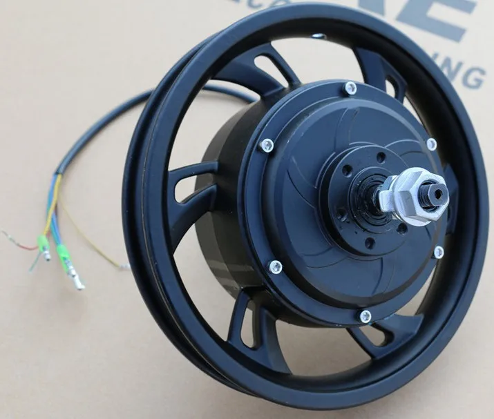 12inch BLDC Gearless Motor 36v250w REAR DRIVEN+FRONT Magnesium Aluminum Alloy Wheel Folding Bike Electric Bike MTB Diy Parts