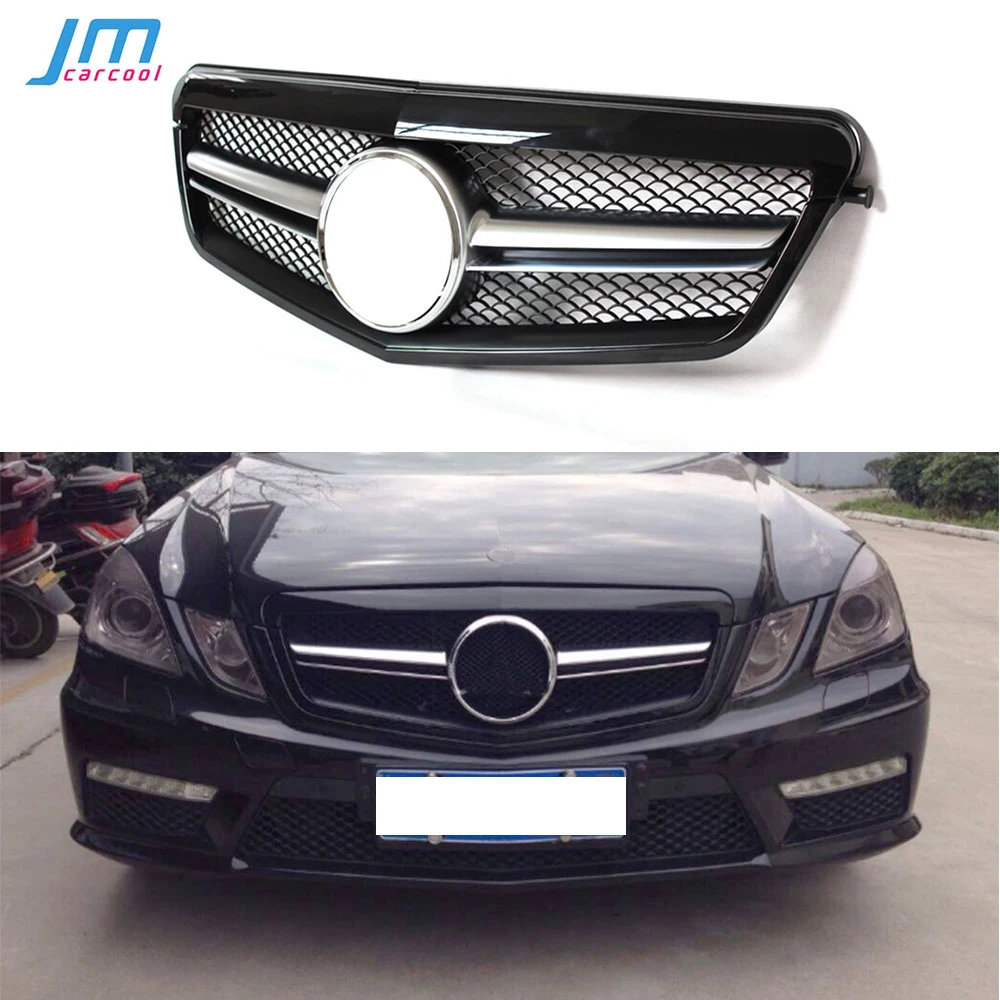 

For W212 Diamond Front Bumper Grille Mesh For Benz E Class E200 E250 E350 for AMG 2010-2013 Pre-facelift Front Grill