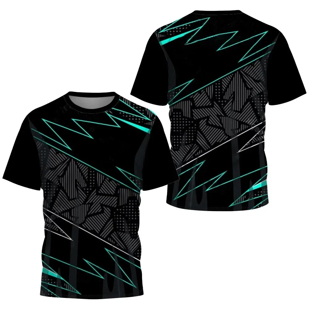 T-shirt imprimé à manches courtes pour hommes, populaire d'été, sport à la mode, décontracté, séchage rapide, haut confortable