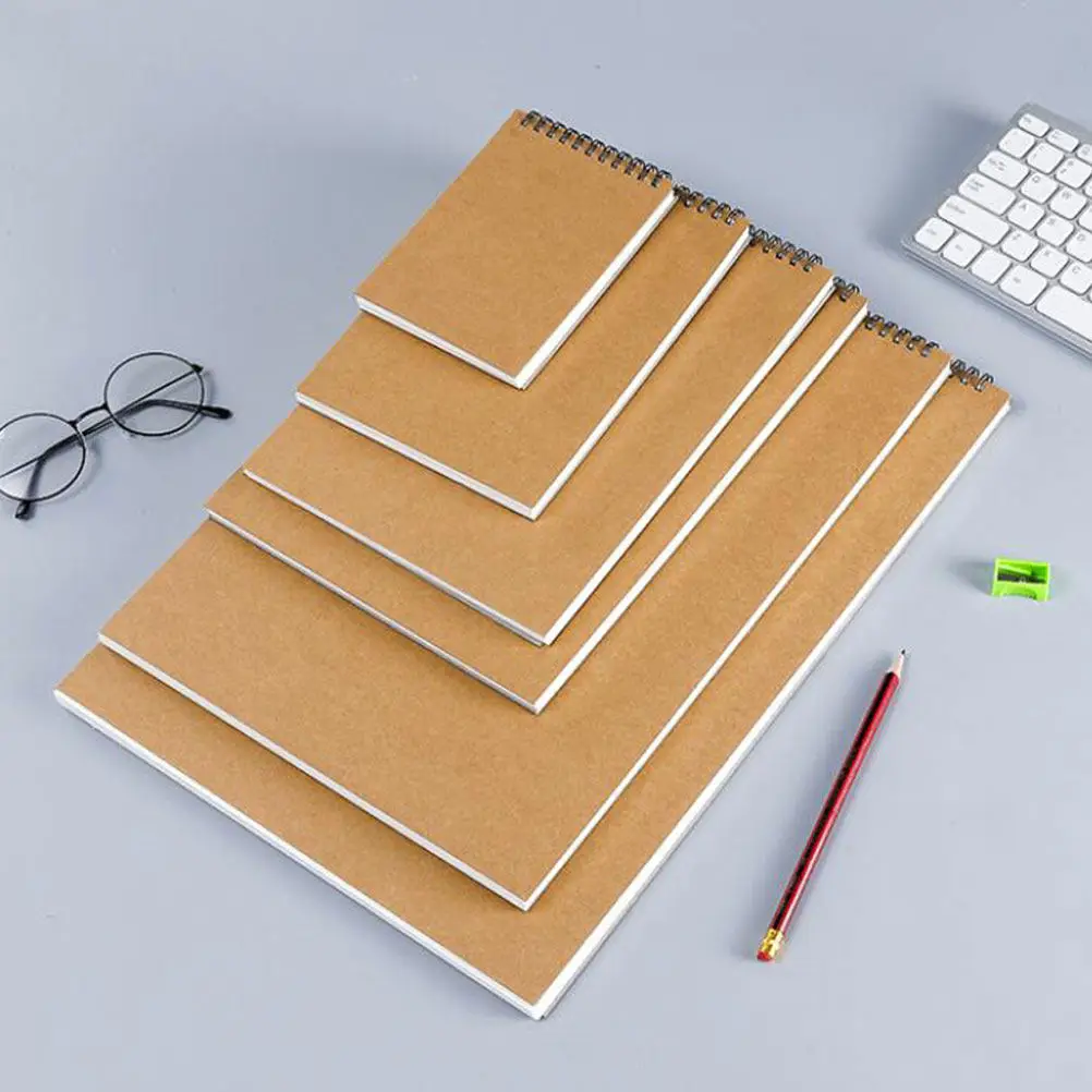 2pcs-art-sketch-book-coil-bound-blank-pages-360-degree-turning-thick-paper-prevents-ink-bleed-perfect-for-diary-travel-journal