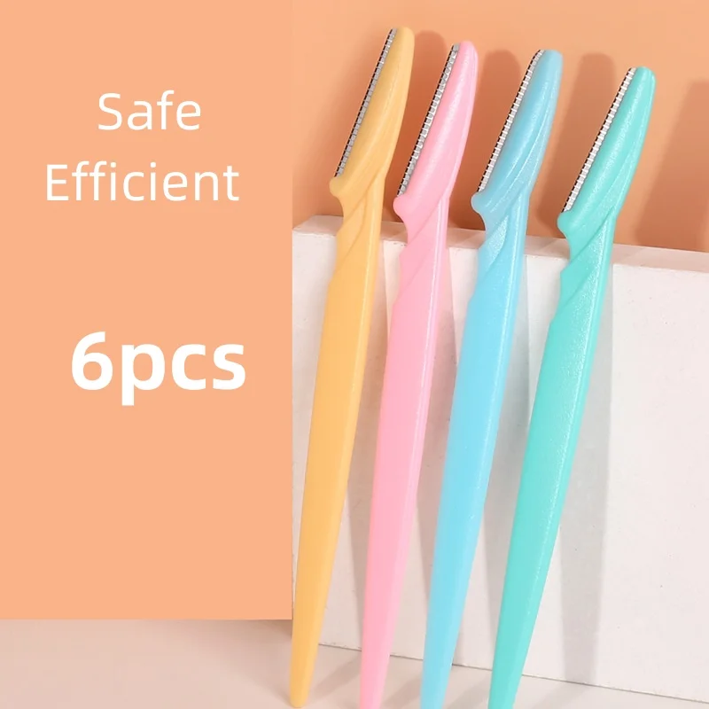 鋭いはさみ眉毛トリマーツールメイクアップグルーミングツールルーズパッケージ眉毛カミソリ鋭い安全効率的