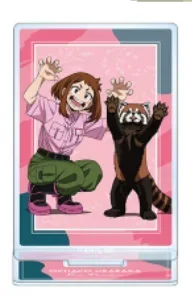 

Anime Uraraka Ochako Kirishima Eijirou Midoriya Izuku Mini Figure Doll Acrylic Stand Model Plate Cosplay Toy Gift