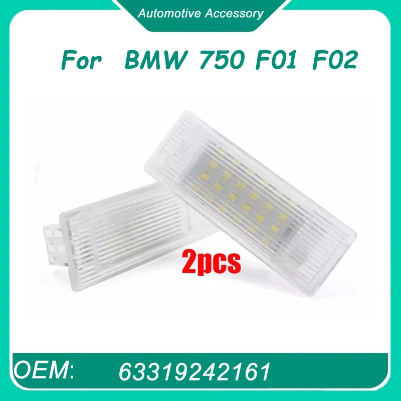 63319242161 2Pcs Under Dashboard Right Side Lower Trim Cover Panel for BMW 750 F01 F02