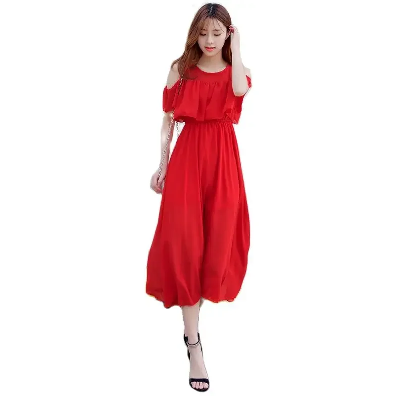 قمصان الأمومة للرضاعة 2025 الصيف الكشكشة طوق موضة الشيفون الرضاعة الطبيعية الملابس بعد الولادة الساخن بيع فستان رضاعة #5